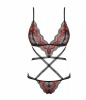 Боди Obsessive Megies teddy black S/M || 