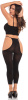 КОМПЛЕКТ ROAD TRIP 2PC HOTPANT SET BLACK, OS || 
