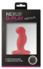 Вибромассажер простаты Nexus G-Play Plus M Red, макс диаметр 3см, перезаряжаемый || 