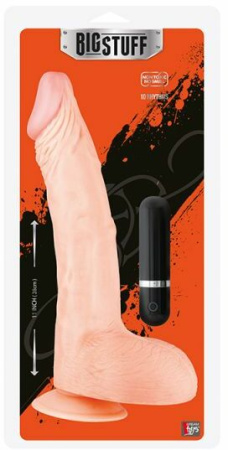 Вибромассажер BIGSTUFF 11INCH, FLESH || 