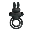 Эрекционное виброкольцо Vibrant penis ring III, Black || 
