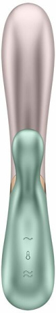 Смарт вибратор-кролик с подогревом Satisfyer Hot Lover Green || 