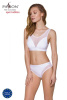 Трусики с прозрачной вставкой Passion PS002 PANTIES white, size S || 