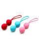 Вагинальные шарики Satisfyer V Balls (3 пары), диаметр 3,4см, вес 79-114-150гр, монолитные || 