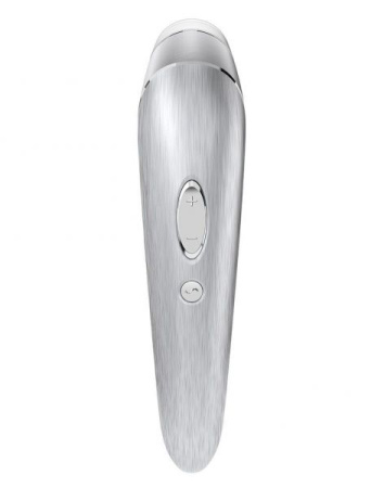Люксовый вакуумный стимулятор Satisfyer Luxury High Fashion (вручную полированный алюминий) || 
