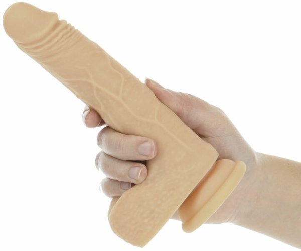 Фаллоимитатор ADDICTION - Naked The Freak- 7.5" Rotating & Thrusting Vibrating Dong