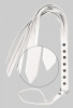 Флогер S&M Fancy Leather Floger, White