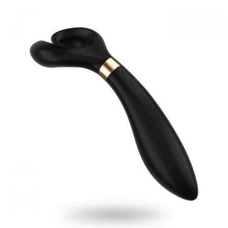 Вибратор для пар Satisfyer Endless Fun Black, три мотора, многофункциональный || 
