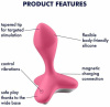 Анальная пробка с вибрацией Satisfyer Game Changer Pink || 
