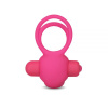 Эрекционное виброкольцо Power Clit Cockring, Pink