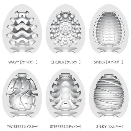Набор Tenga Egg Variety Pack (6 яиц) || 