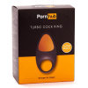 Эрекционное виброкольцо Pornhub Turbo Cock Ring с мегастимуляцией клитора || 