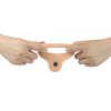 Анальная насадка с вибрацией 5.8 " The Ultra Soft Double-Vibrating, Flesh || 