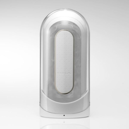 Мастурбатор Tenga Flip Zero Electronic Vibration White, изменяемая интенсивность, раскладной || 