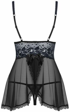 Бебидолл Obsessive 866-BAB-1 babydoll & thong L/XL || 