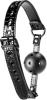 Кляп 4,7 см BLAZE LUXURY BALL GAG CROCO BLACK || 