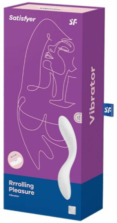 Вибратор Satisfyer Rrrolling Pleasure White || 