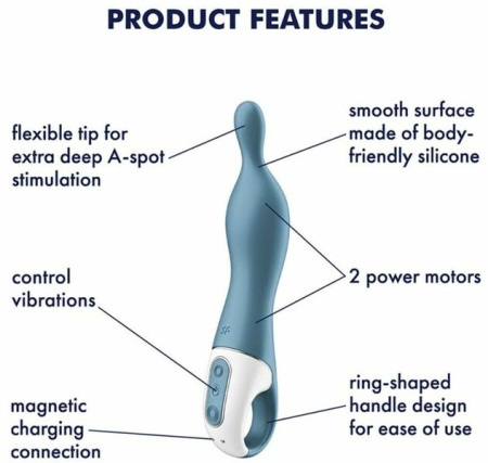 Вибратор Satisfyer A-Mazing 1 Blue || 