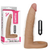 Анальная насадка с вибрацией 7" The Ultra Soft Double-Vibrating, Flesh || 