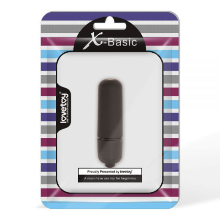 Вибропуля X-Basic Bullet Mini, Black || 