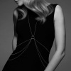 Цепочка для тела Bijoux Indiscrets Magnifique 8 Body Chain - Silver, украшение для тела || 