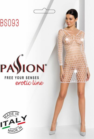 Бодистокинг Passion BS093 white || 