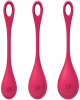 Набор йони бусин Satisfyer Yoni Power 1 Red, диаметр 2-2,5-3см, вес 22-46-74гр || 