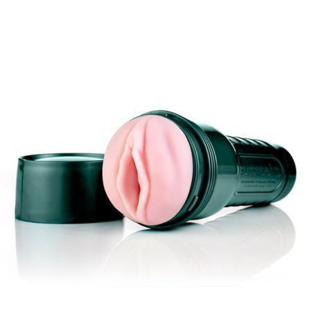 Мастурбатор с вибрацией Fleshlight Vibro Pink Lady Touch, три вибропули, стимулирующий рельеф || 
