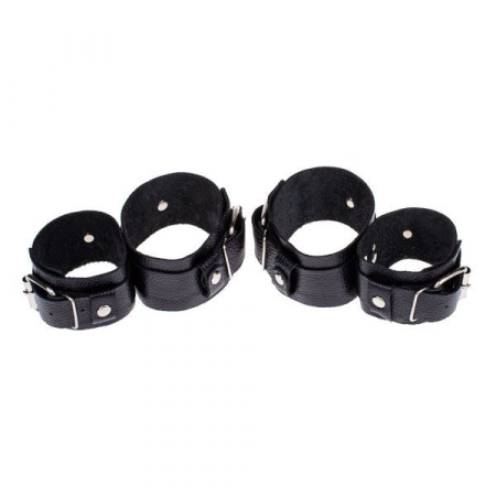 Фиксатор для запястий и лодыжек Fixation Me Ankle, Black || 