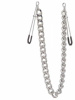 Зажимы на соски Nipple play пинцет Chain Heavy Metall