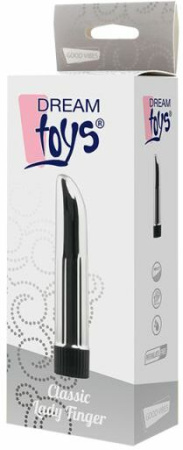 Вибромассажер DREAM TOYS CLASSIC LADY FINGER SILVER || 