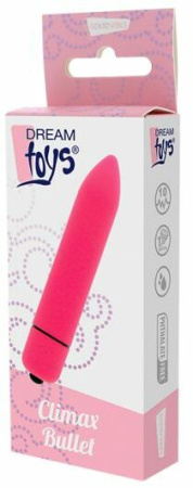 Мини вибромассажер DREAM TOYS 10-SPEED CLIMAX BULLET PINK || 