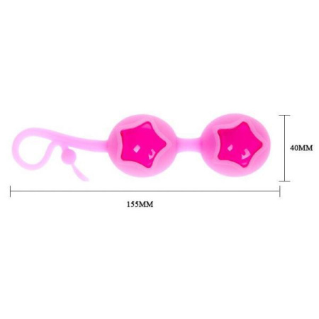 Вагинальные шарики Cute Love Balls, Pink || 