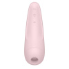 Вакуумный клиторальный стимулятор Satisfyer Curvy 2+ Pink с управлением через интернет || 