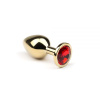 Анальная пробка,Gold Ruby, M