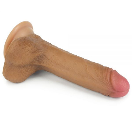 Фаллоимитатор 7'' Nature Cock, Brown || 