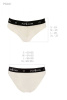 Трусики с широкой резинкой и кружевом Passion PS001 PANTIES ecru, size M || 
