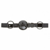 F61406 Кляп из экокожи Loveshop BREATHABLE BALL GAG BLACK || 