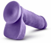 Фаллоимитатор киберкожа AU NATUREL BOLD HERO 8INCH DILDO PURPLE || 