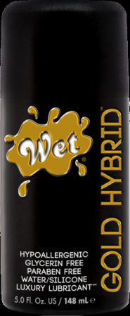 WT43074 Лубрикант водно-силиконовый гибрид Wet Gold Hybrid 148 мл